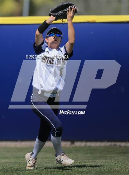 Thumbnail 3 in Long Beach Poly @ Notre Dame (SO) (CIF SS D3 first Round) photogallery.