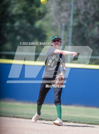 Thumbnail 2 in Long Beach Poly @ Notre Dame (SO) (CIF SS D3 first Round) photogallery.