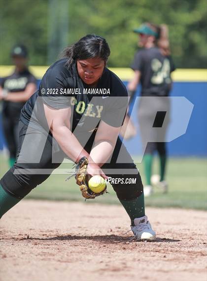 Thumbnail 1 in Long Beach Poly @ Notre Dame (SO) (CIF SS D3 first Round) photogallery.