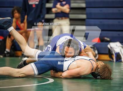 Thumbnail 2 in Legacy vs. The Meadows School (Spring Valley Duals Final Round 1) photogallery.