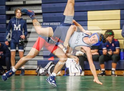 Thumbnail 3 in Legacy vs. The Meadows School (Spring Valley Duals Final Round 1) photogallery.