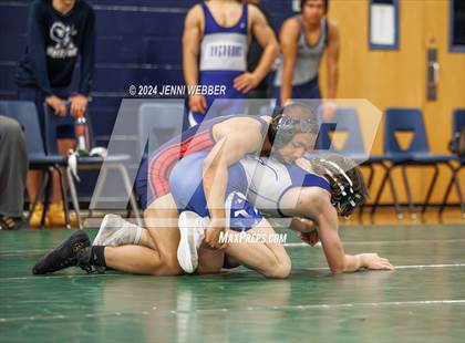 Thumbnail 3 in Legacy vs. The Meadows School (Spring Valley Duals Final Round 1) photogallery.