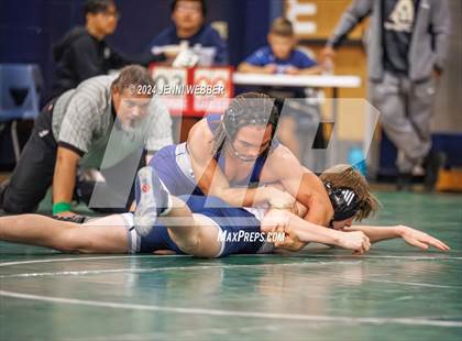 Thumbnail 3 in Legacy vs. The Meadows School (Spring Valley Duals Final Round 1) photogallery.