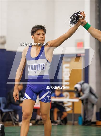 Thumbnail 1 in Legacy vs. The Meadows School (Spring Valley Duals Final Round 1) photogallery.