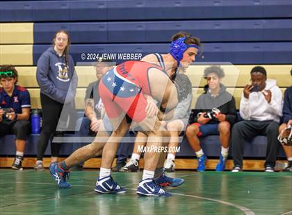 Thumbnail 3 in Legacy vs. The Meadows School (Spring Valley Duals Final Round 1) photogallery.