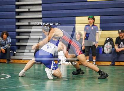 Thumbnail 2 in Legacy vs. The Meadows School (Spring Valley Duals Final Round 1) photogallery.