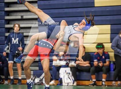 Thumbnail 1 in Legacy vs. The Meadows School (Spring Valley Duals Final Round 1) photogallery.