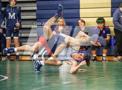 Thumbnail 2 in Legacy vs. The Meadows School (Spring Valley Duals Final Round 1) photogallery.