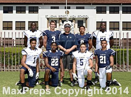 Thumbnail 1 in St. John Bosco (2014 Preseason Top 25 Photo Shoot)  photogallery.