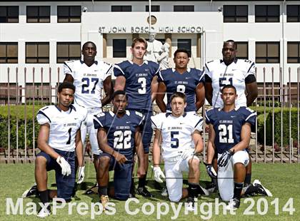 Thumbnail 1 in St. John Bosco (2014 Preseason Top 25 Photo Shoot)  photogallery.
