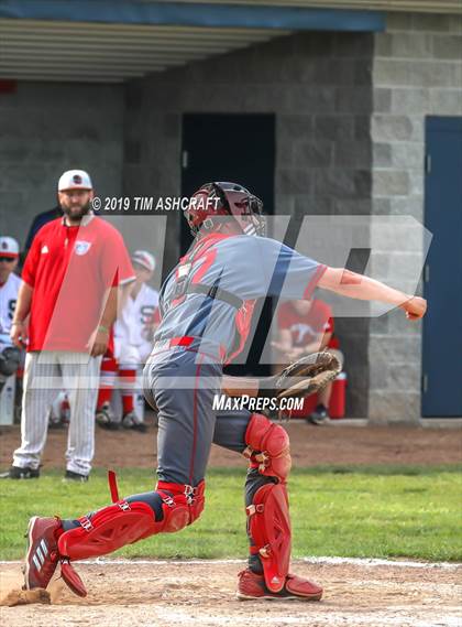 Thumbnail 2 in Madison vs South Dearborn (IHSAA Sectional Final) photogallery.