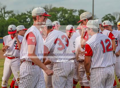 Thumbnail 2 in Madison vs South Dearborn (IHSAA Sectional Final) photogallery.
