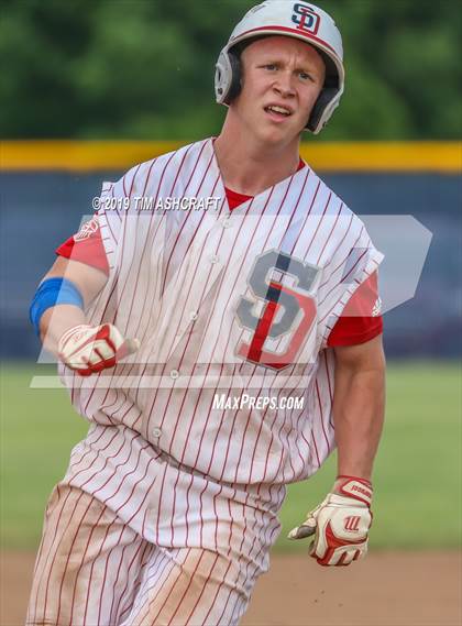 Thumbnail 3 in Madison vs South Dearborn (IHSAA Sectional Final) photogallery.