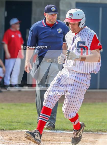 Thumbnail 3 in Madison vs South Dearborn (IHSAA Sectional Final) photogallery.