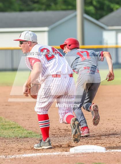 Thumbnail 1 in Madison vs South Dearborn (IHSAA Sectional Final) photogallery.