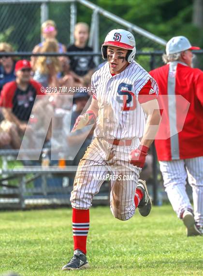 Thumbnail 2 in Madison vs South Dearborn (IHSAA Sectional Final) photogallery.