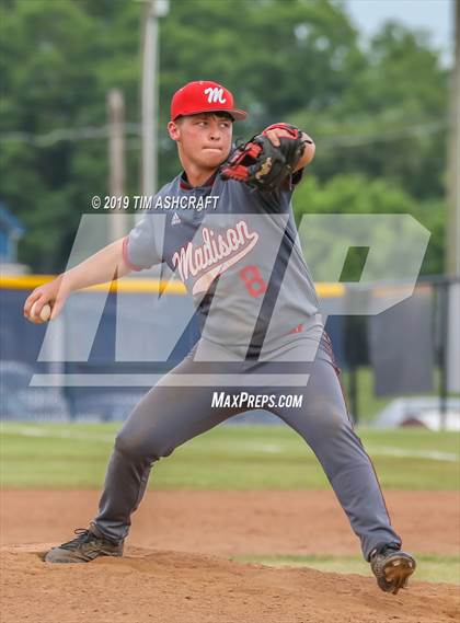 Thumbnail 2 in Madison vs South Dearborn (IHSAA Sectional Final) photogallery.