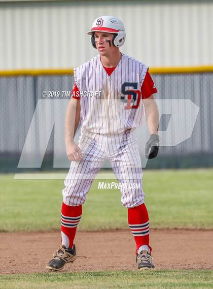 Thumbnail 2 in Madison vs South Dearborn (IHSAA Sectional Final) photogallery.