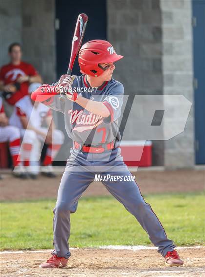 Thumbnail 3 in Madison vs South Dearborn (IHSAA Sectional Final) photogallery.