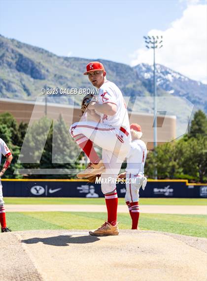 Thumbnail 3 in Kanab vs. South Sevier (UHSAA 2A Final Game 1) photogallery.