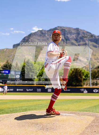 Thumbnail 3 in Kanab vs. South Sevier (UHSAA 2A Final Game 1) photogallery.