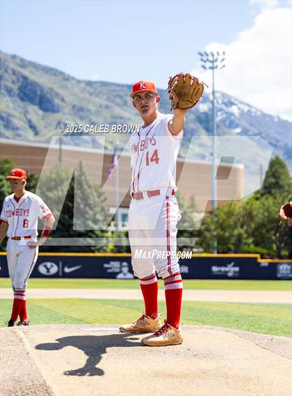 Thumbnail 2 in Kanab vs. South Sevier (UHSAA 2A Final Game 1) photogallery.