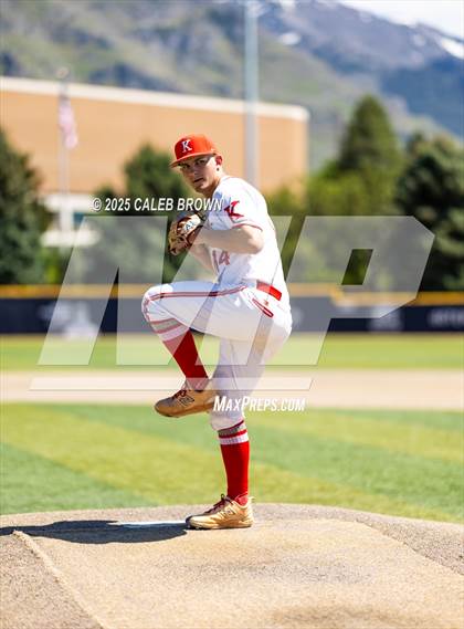Thumbnail 1 in Kanab vs. South Sevier (UHSAA 2A Final Game 1) photogallery.
