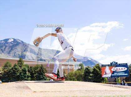 Thumbnail 3 in Kanab vs. South Sevier (UHSAA 2A Final Game 1) photogallery.