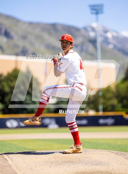 Thumbnail 2 in Kanab vs. South Sevier (UHSAA 2A Final Game 1) photogallery.