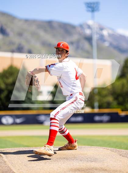 Thumbnail 1 in Kanab vs. South Sevier (UHSAA 2A Final Game 1) photogallery.