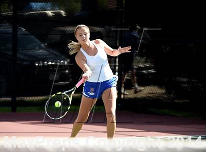 Thumbnail 3 in CHSAA 5A Girls Tennis Championships photogallery.