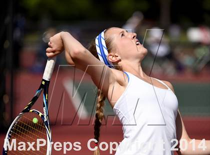 Thumbnail 3 in CHSAA 5A Girls Tennis Championships photogallery.