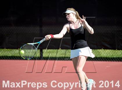 Thumbnail 1 in CHSAA 5A Girls Tennis Championships photogallery.