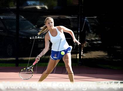 Thumbnail 2 in CHSAA 5A Girls Tennis Championships photogallery.