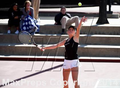 Thumbnail 2 in CHSAA 5A Girls Tennis Championships photogallery.