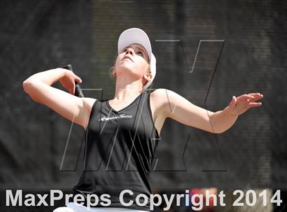Thumbnail 2 in CHSAA 5A Girls Tennis Championships photogallery.