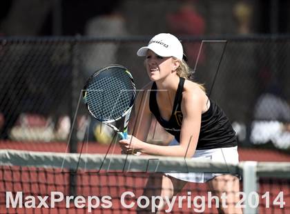 Thumbnail 1 in CHSAA 5A Girls Tennis Championships photogallery.