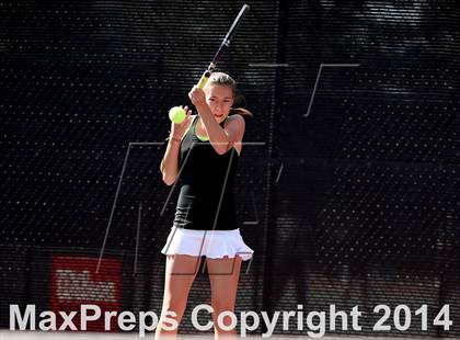 Thumbnail 3 in CHSAA 5A Girls Tennis Championships photogallery.