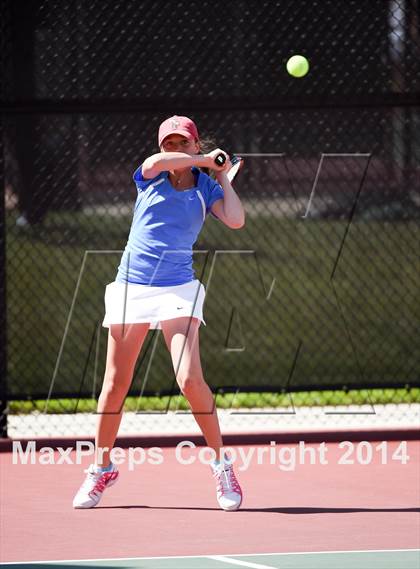 Thumbnail 2 in CHSAA 5A Girls Tennis Championships photogallery.