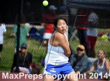 Thumbnail 3 in CHSAA 5A Girls Tennis Championships photogallery.