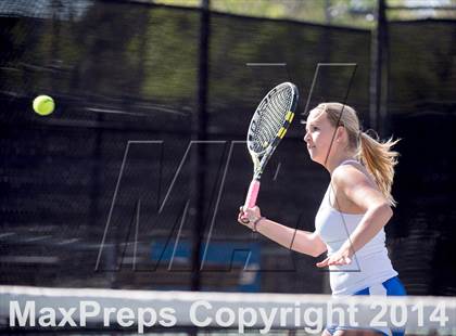Thumbnail 1 in CHSAA 5A Girls Tennis Championships photogallery.