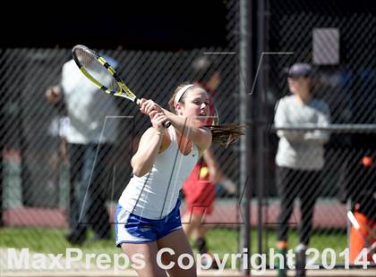 Thumbnail 3 in CHSAA 5A Girls Tennis Championships photogallery.