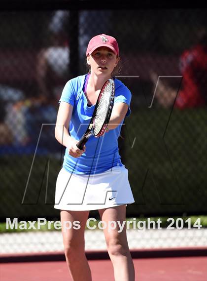 Thumbnail 1 in CHSAA 5A Girls Tennis Championships photogallery.