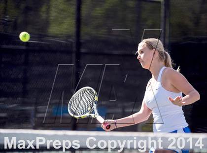 Thumbnail 2 in CHSAA 5A Girls Tennis Championships photogallery.