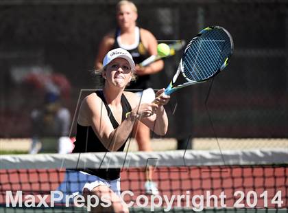 Thumbnail 2 in CHSAA 5A Girls Tennis Championships photogallery.