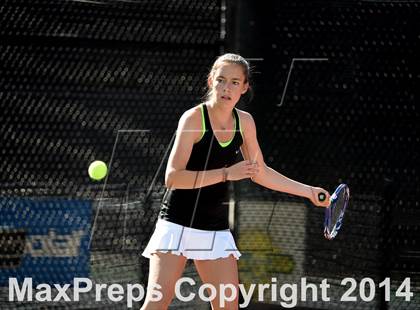 Thumbnail 1 in CHSAA 5A Girls Tennis Championships photogallery.