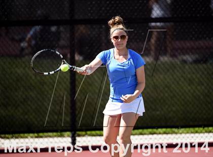 Thumbnail 2 in CHSAA 5A Girls Tennis Championships photogallery.