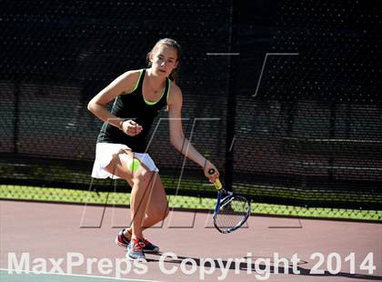 Thumbnail 3 in CHSAA 5A Girls Tennis Championships photogallery.