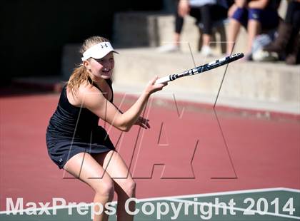 Thumbnail 1 in CHSAA 5A Girls Tennis Championships photogallery.