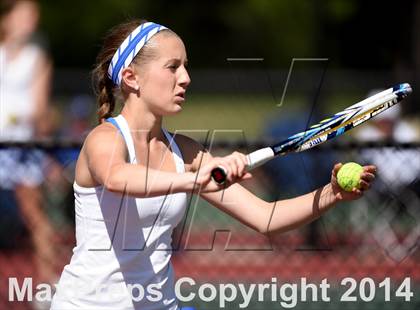 Thumbnail 1 in CHSAA 5A Girls Tennis Championships photogallery.